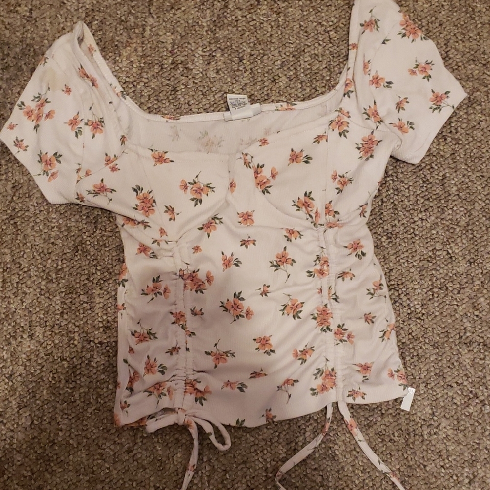 Rue21 Pink Floral Women's Blouse